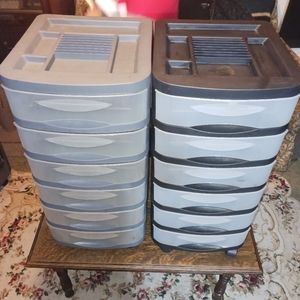 Set Of makeup-hobbie drawer set